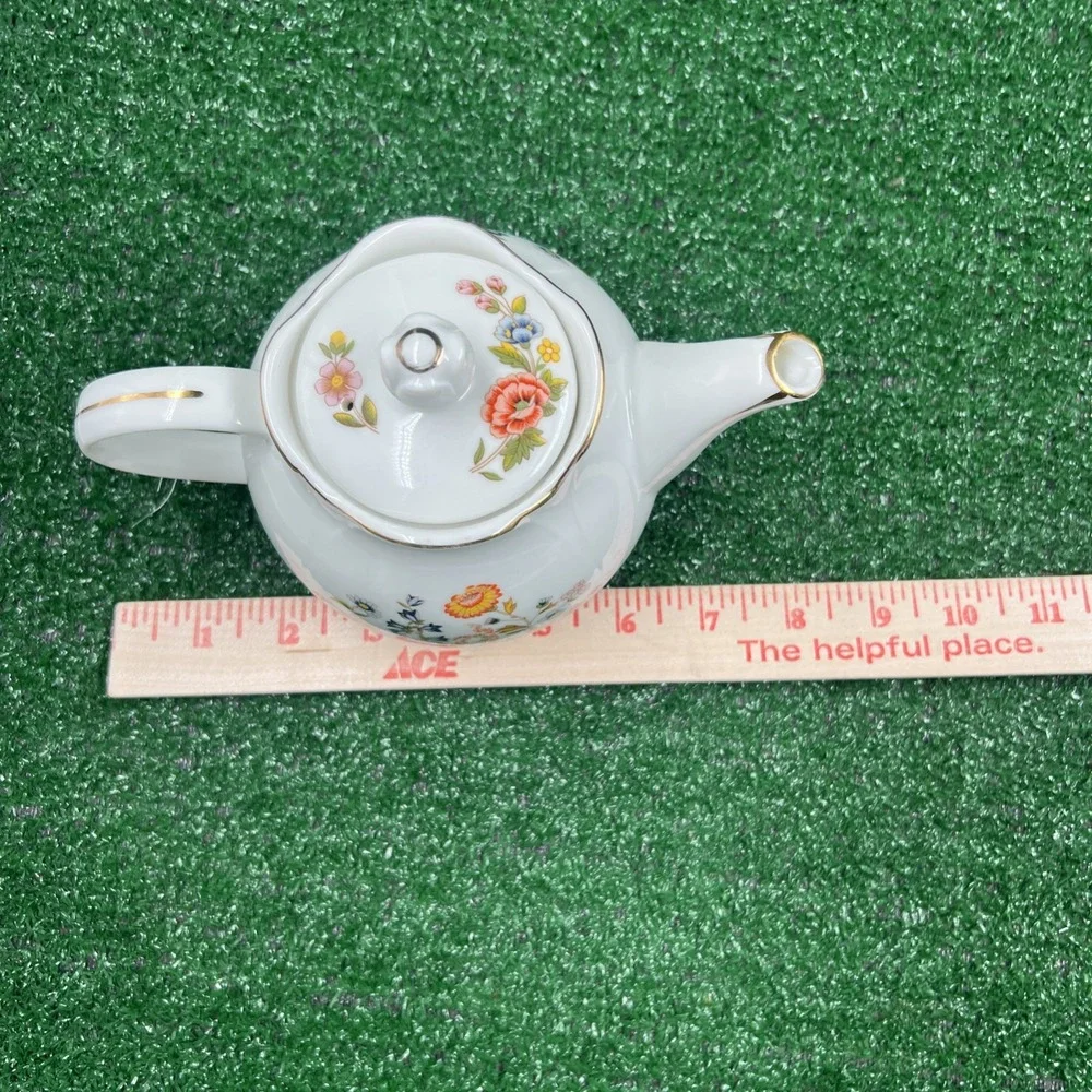 Robinson Design‎ Group 1989 Vintage Floral Teapot Made In Japan